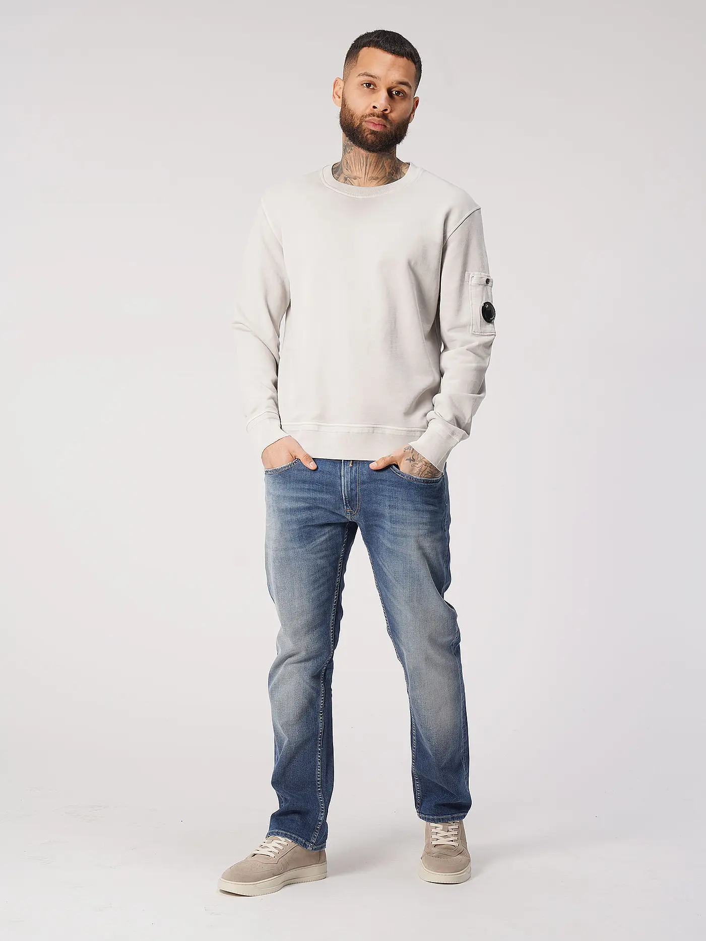 CP COMPANY | Sweater | grau